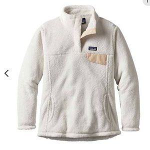Patagonia Girls Re-Tool Snap Pullover Size 10